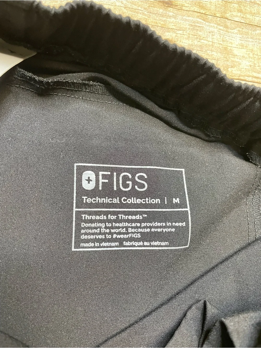 Figs Men’s Black Tansen Jogger Scrub Pants